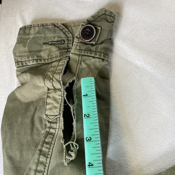 Abercrombie Fitch Sentinel Jacket Mens M Large Athletic Fit Green Camo Military - Picture 9 of 16